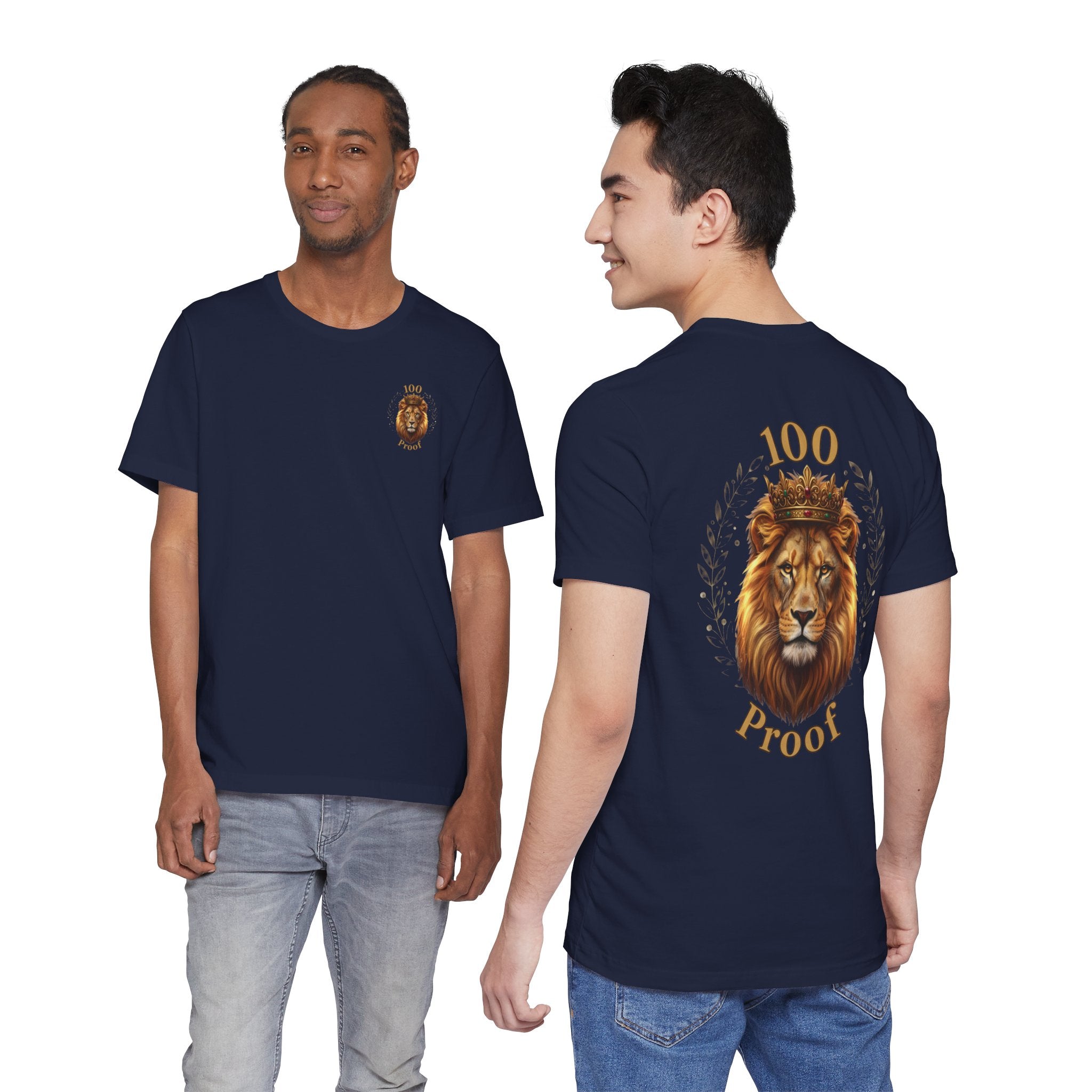 Mane Affirm "100 Proof" Crowned Lion Tee