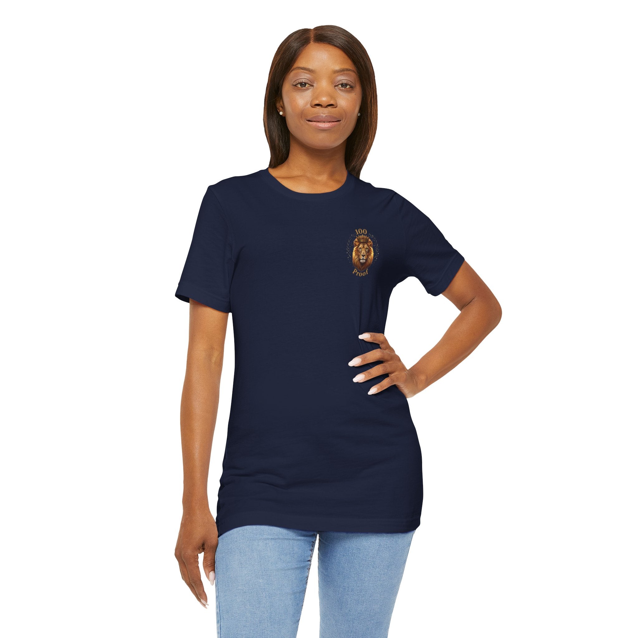 Mane Affirm "100 Proof" Crowned Lion Tee