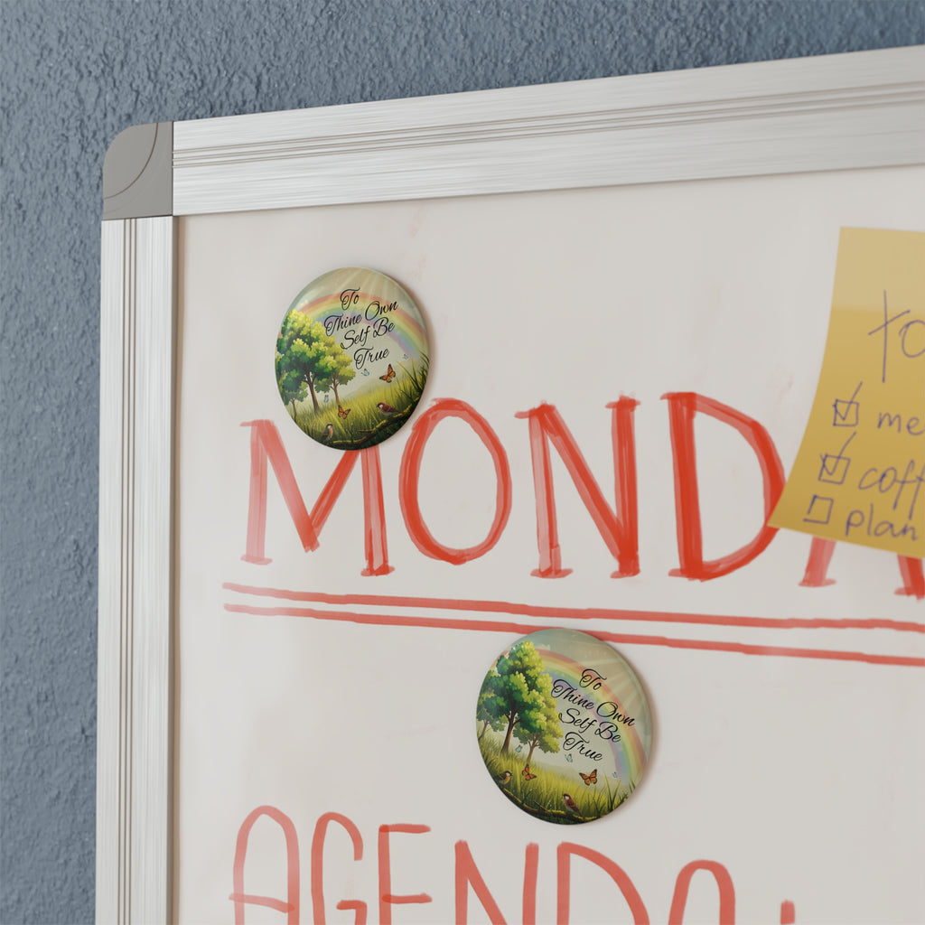 "To Thine Own Self Be True" Affirmation Magnet